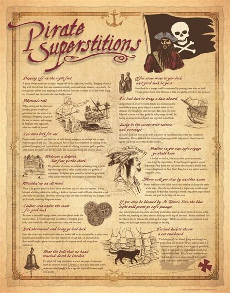 piratefolk|old pirate superstitions.